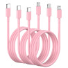 Type C to Lightning colorful cable
