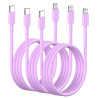 Type C to Lightning colorful cable